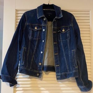 Talbots Medium Dark Wash Jean Jacket